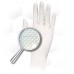 Supermax Aurelia Distinct latex powder-free gloves 100/box (Medium) ( White )